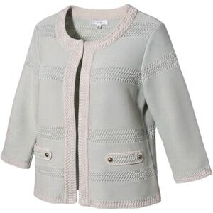 S Knit Seafoam Coastal Grandma Cottagecore Sea Glass Cardigan Soft‎ Girl Women